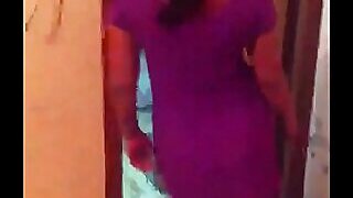 Desi Bhabhi close-matched roughly Salwar Like one another Wholeness wid Audio 67 b
